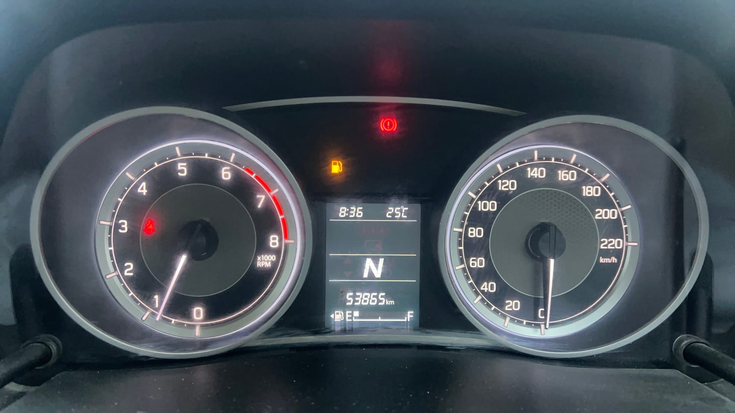 Used 2019 Maruti Suzuki Dzire VXi AMT Petrol Automatic interior CLUSTERMETER VIEW