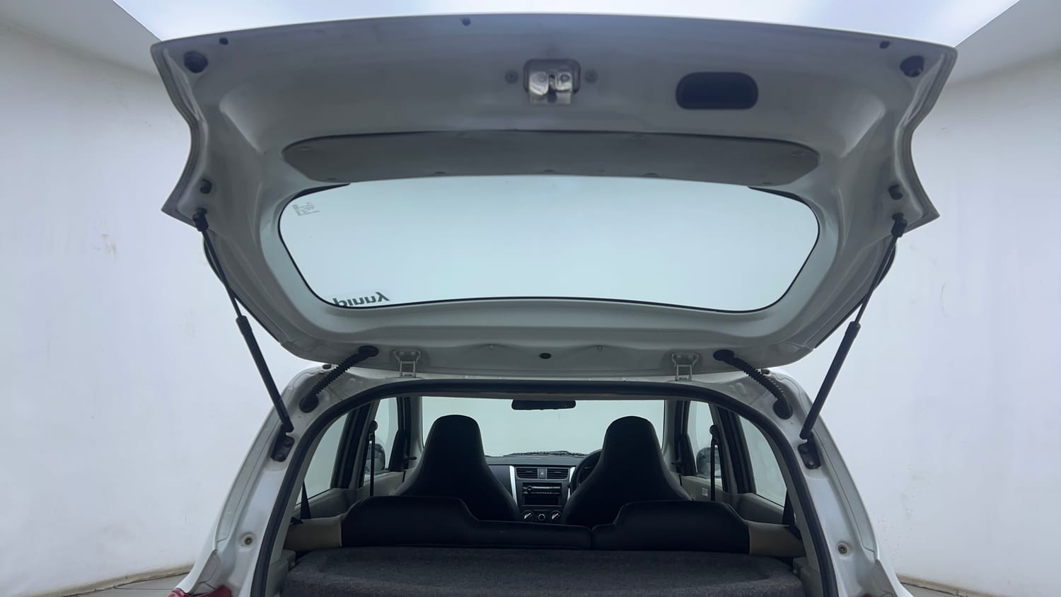 Used 2016 Maruti Suzuki Celerio VXi AMT Petrol Automatic interior DICKY DOOR OPEN VIEW
