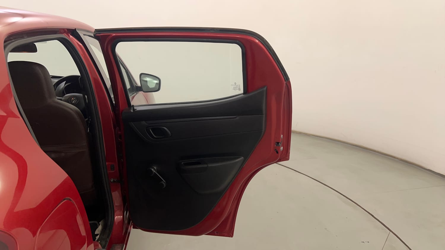 Used 2017 Renault Kwid RXL Petrol Manual interior RIGHT REAR DOOR OPEN VIEW