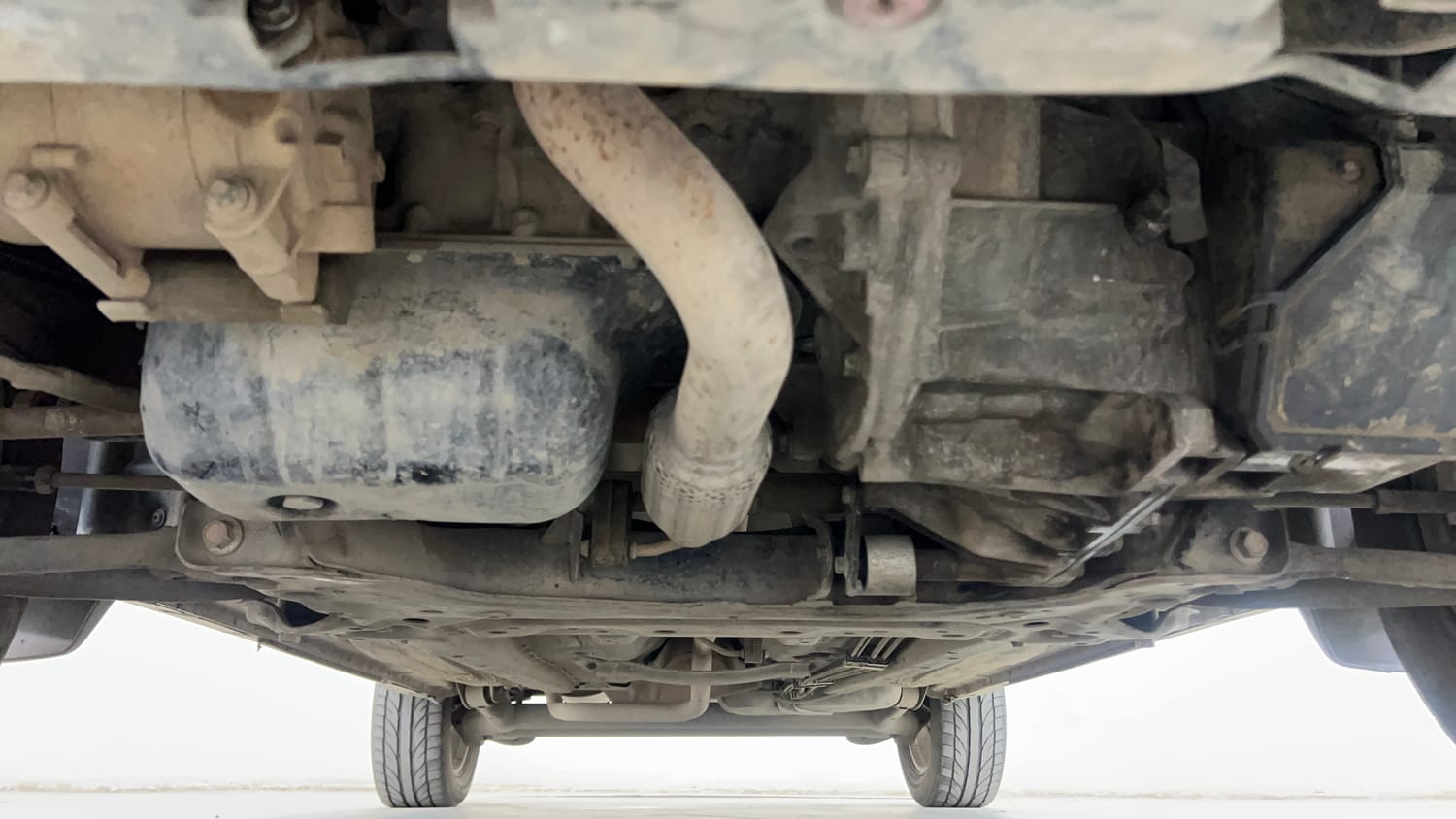 Used 2013 Ford EcoSport Titanium 1.5 TDCi Diesel Manual extra FRONT LEFT UNDERBODY VIEW