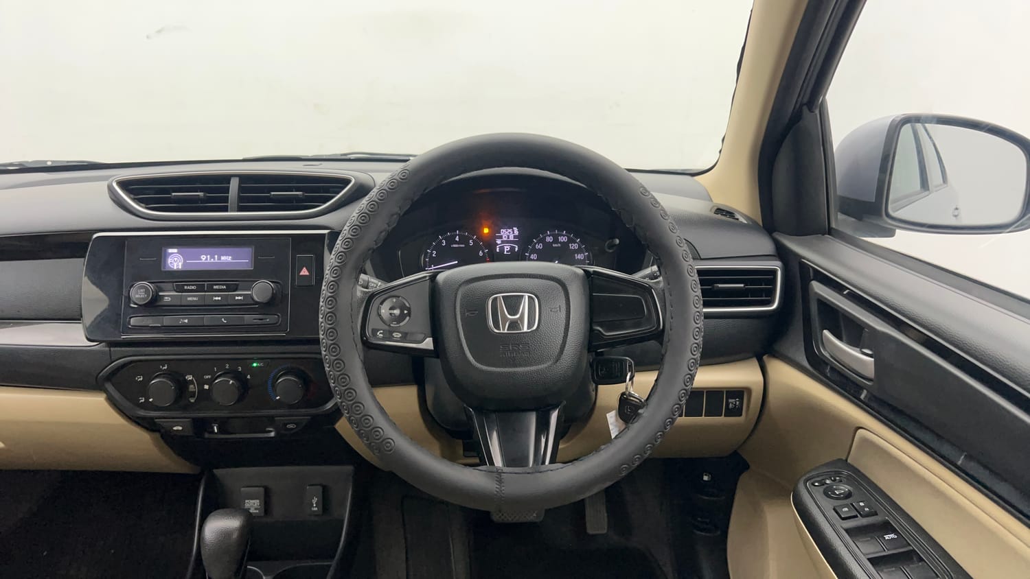 Used 2019 Honda Amaze 1.2 S CVT Petrol Petrol Automatic interior STEERING VIEW