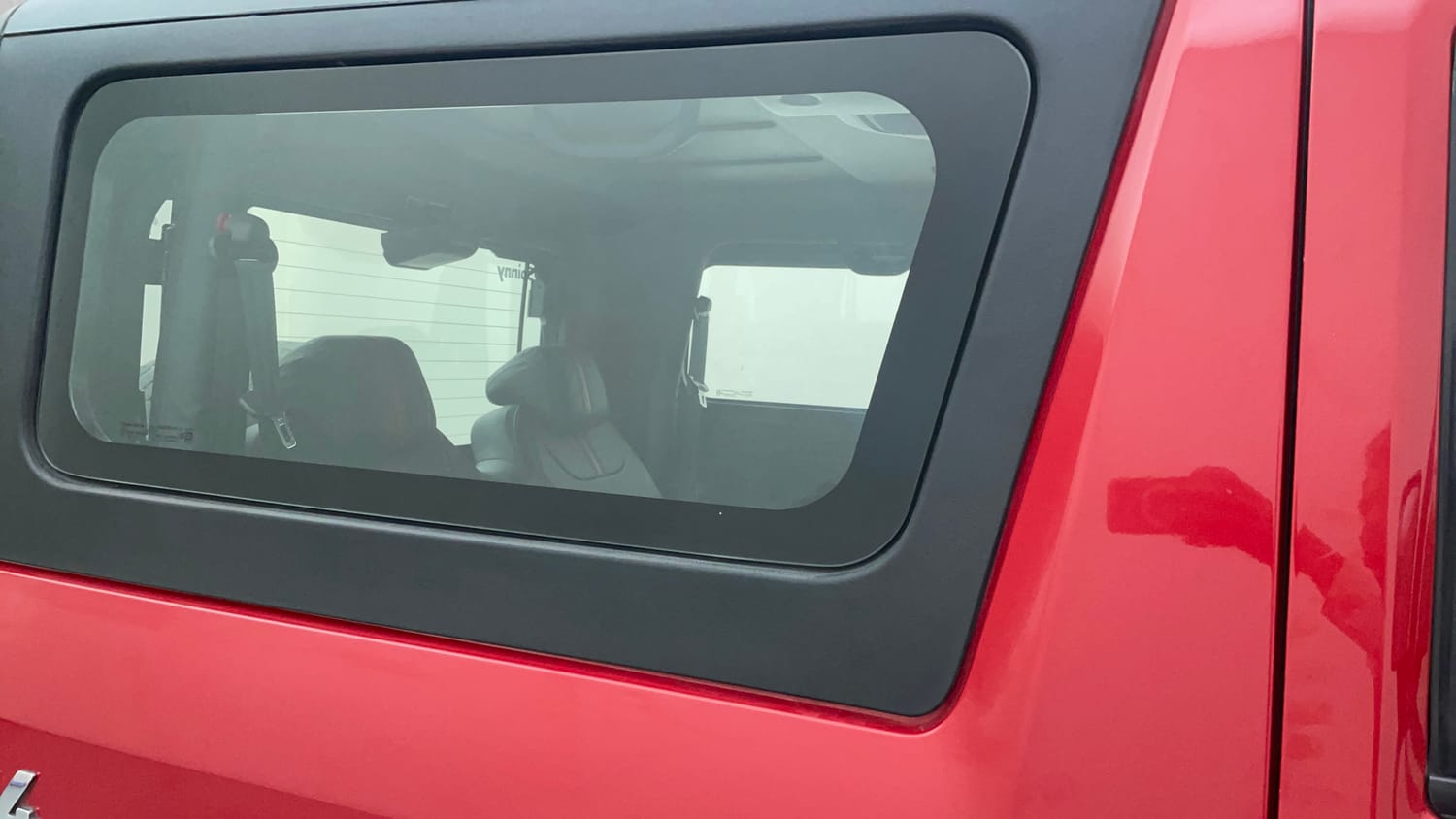 Used 2022 mahindra Thar LX Hard Top Petrol AT 4WD Petrol Automatic interior RIGHT REAR DOOR OPEN VIEW
