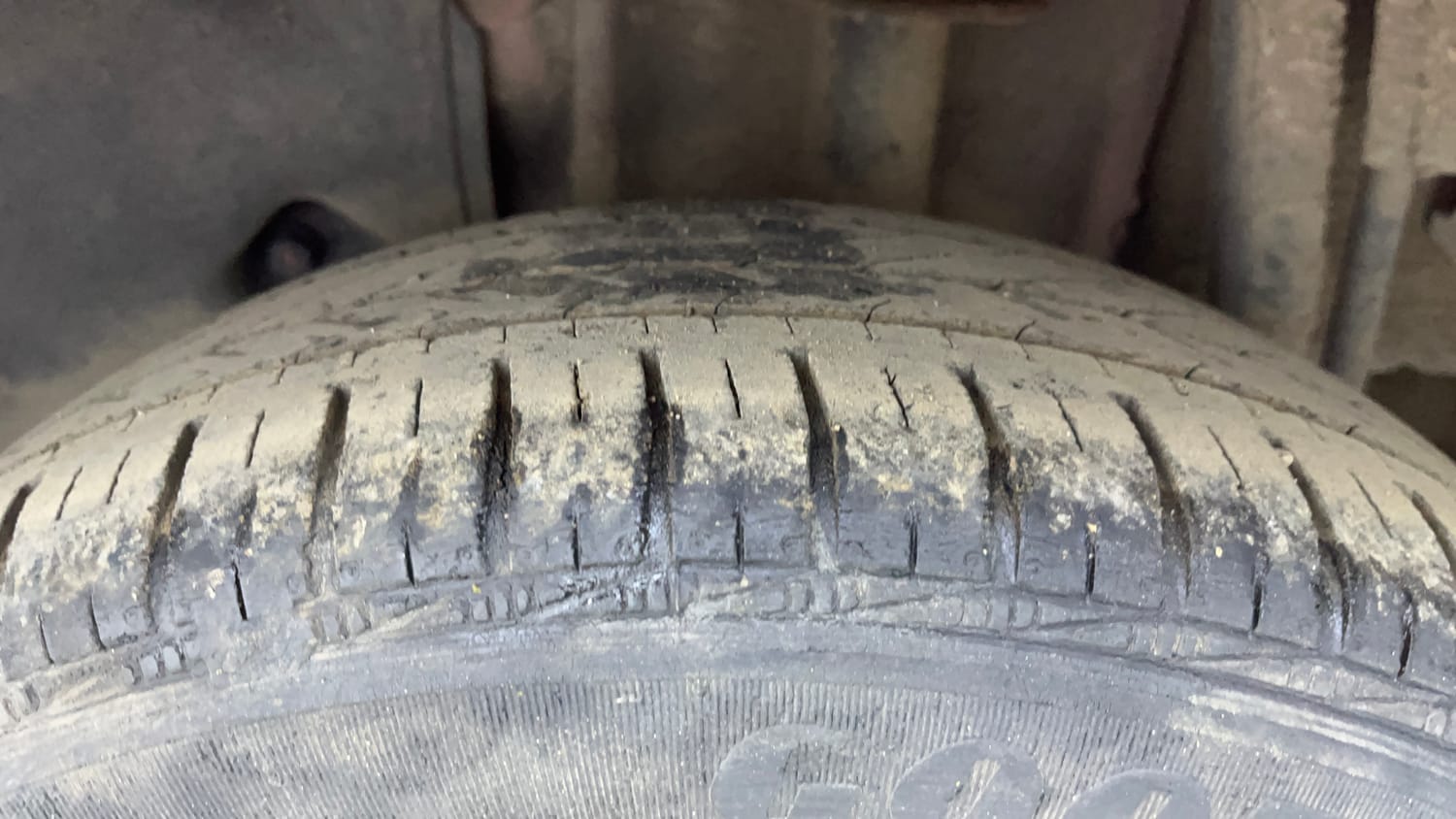 Used 2018 Tata Tiago Revotorq XZ Diesel Manual tyres LEFT REAR TYRE TREAD VIEW