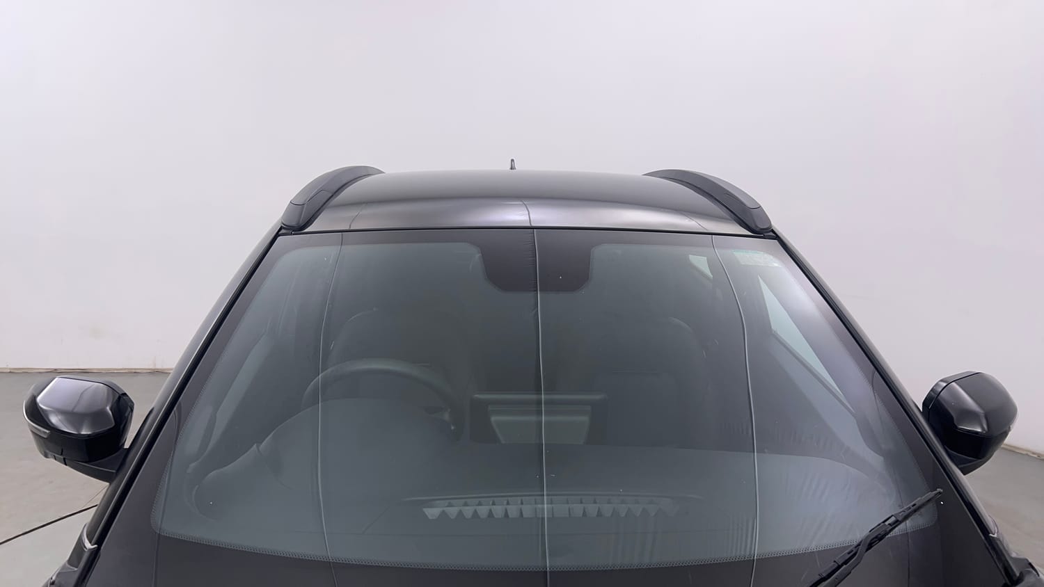 Used 2024 Tata Nexon Creative Plus 1.2 Petrol 6MT Dark Edition Petrol Manual exterior FRONT WINDSHIELD VIEW
