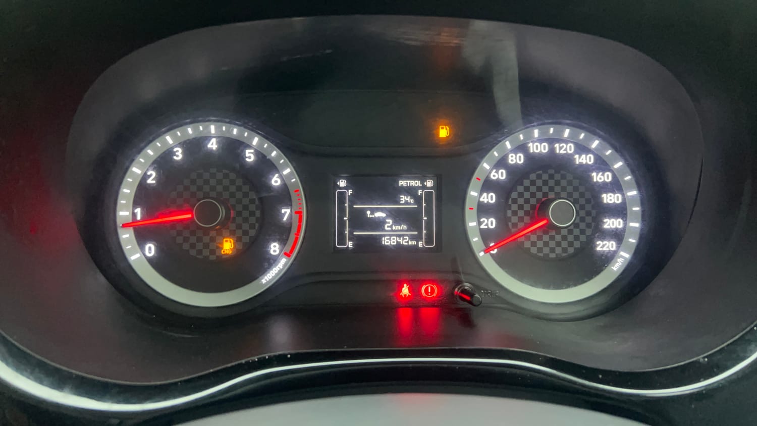 Used 2021 Hyundai Grand i10 Nios Sportz 1.2 Kappa VTVT CNG Cng Manual interior CLUSTERMETER VIEW