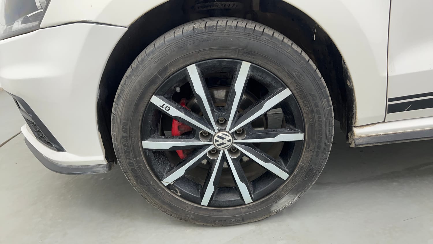 Used 2019 volkswagen Polo GT TSI Petrol Automatic tyres LEFT FRONT TYRE RIM VIEW