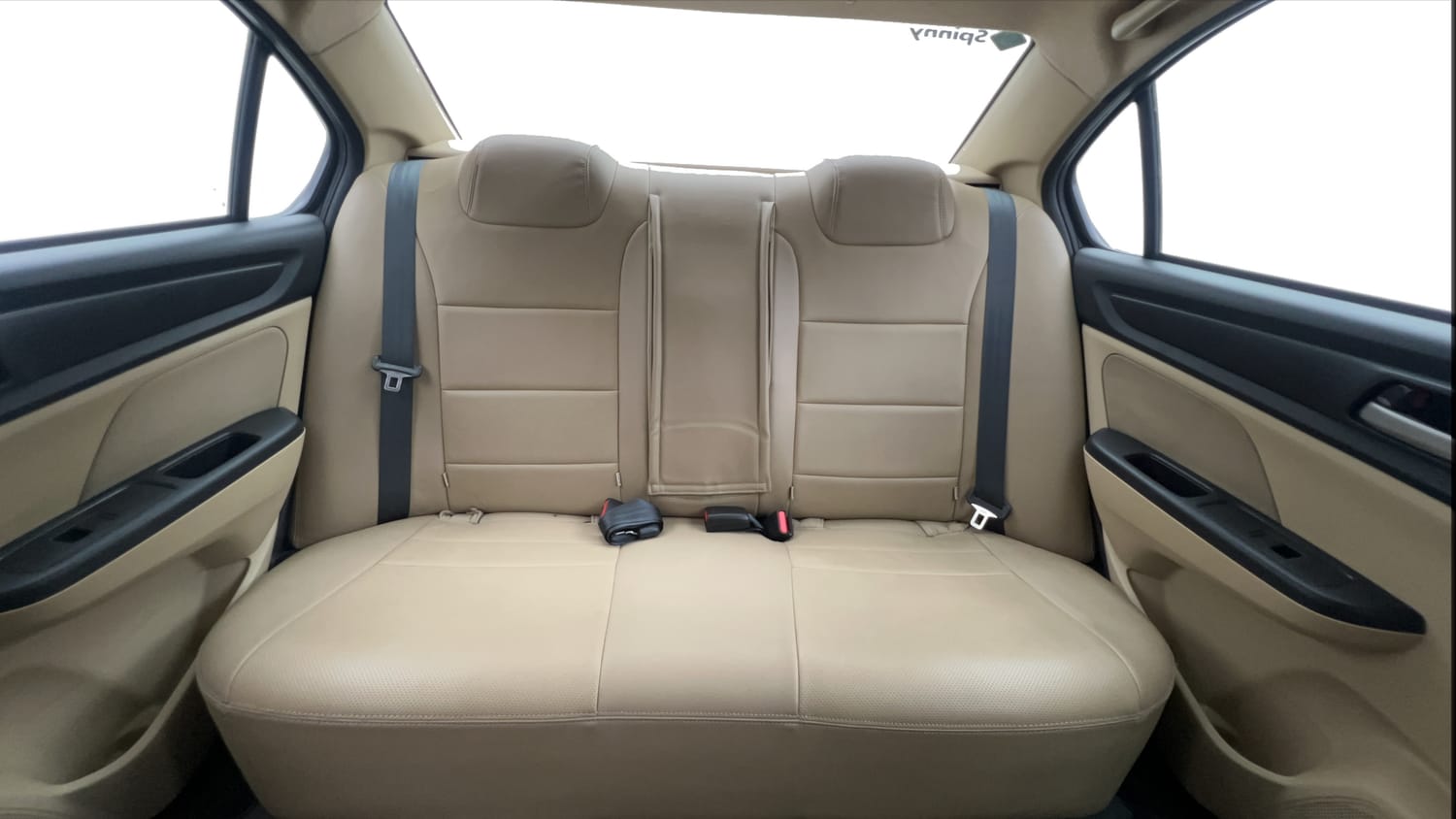 Used 2019 Honda Amaze 1.2 S CVT Petrol Petrol Automatic interior REAR SEAT CONDITION VIEW