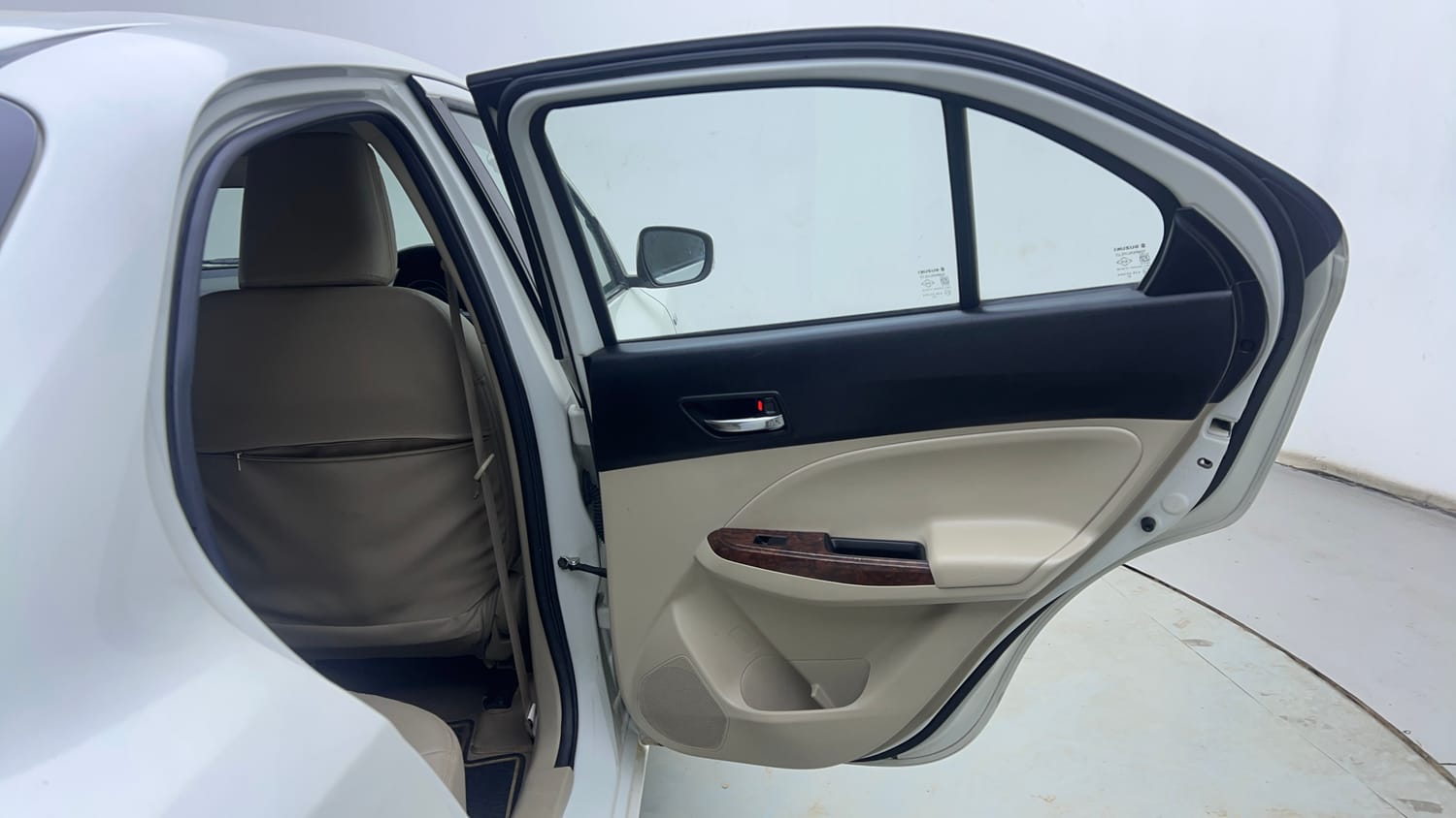 Used 2019 Maruti Suzuki Dzire VXi AMT Petrol Automatic interior RIGHT REAR DOOR OPEN VIEW