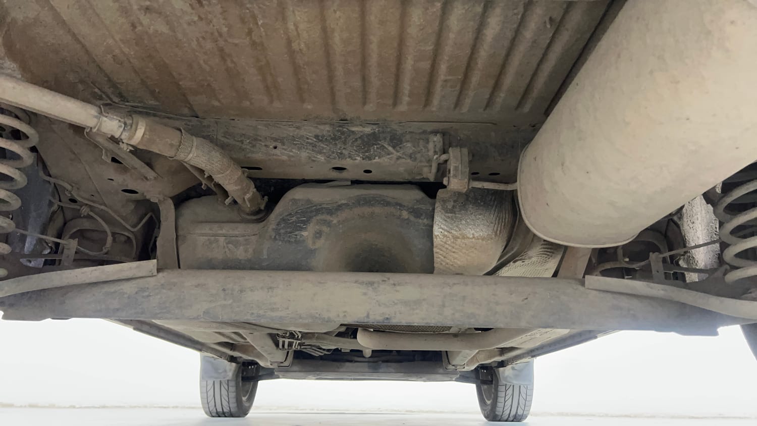 Used 2013 Ford EcoSport Titanium 1.5 TDCi Diesel Manual extra REAR UNDERBODY VIEW (TAKEN FROM REAR)