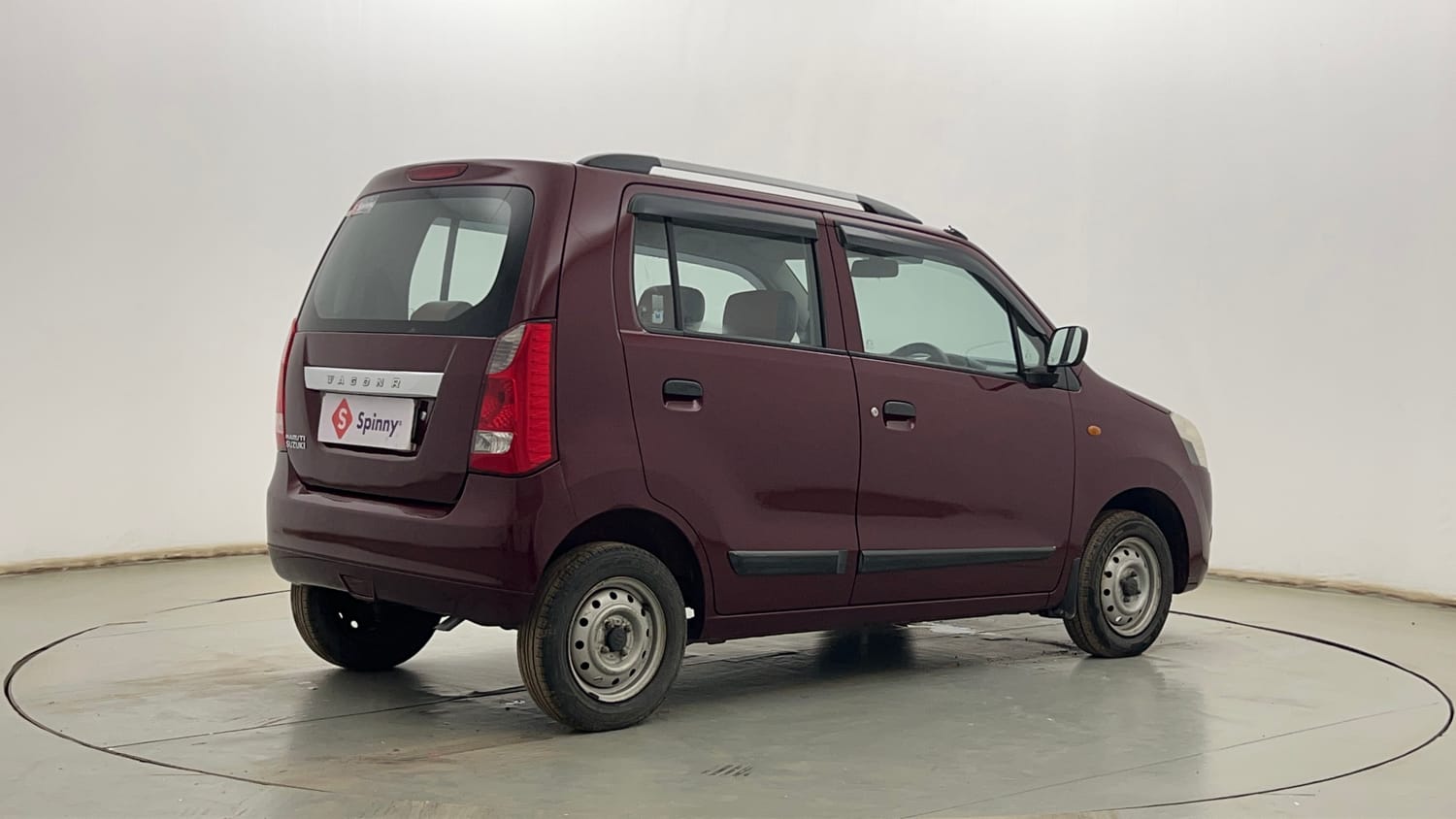 Used 2012 Maruti Suzuki Wagon R LXi Petrol Manual exterior RIGHT REAR CORNER VIEW