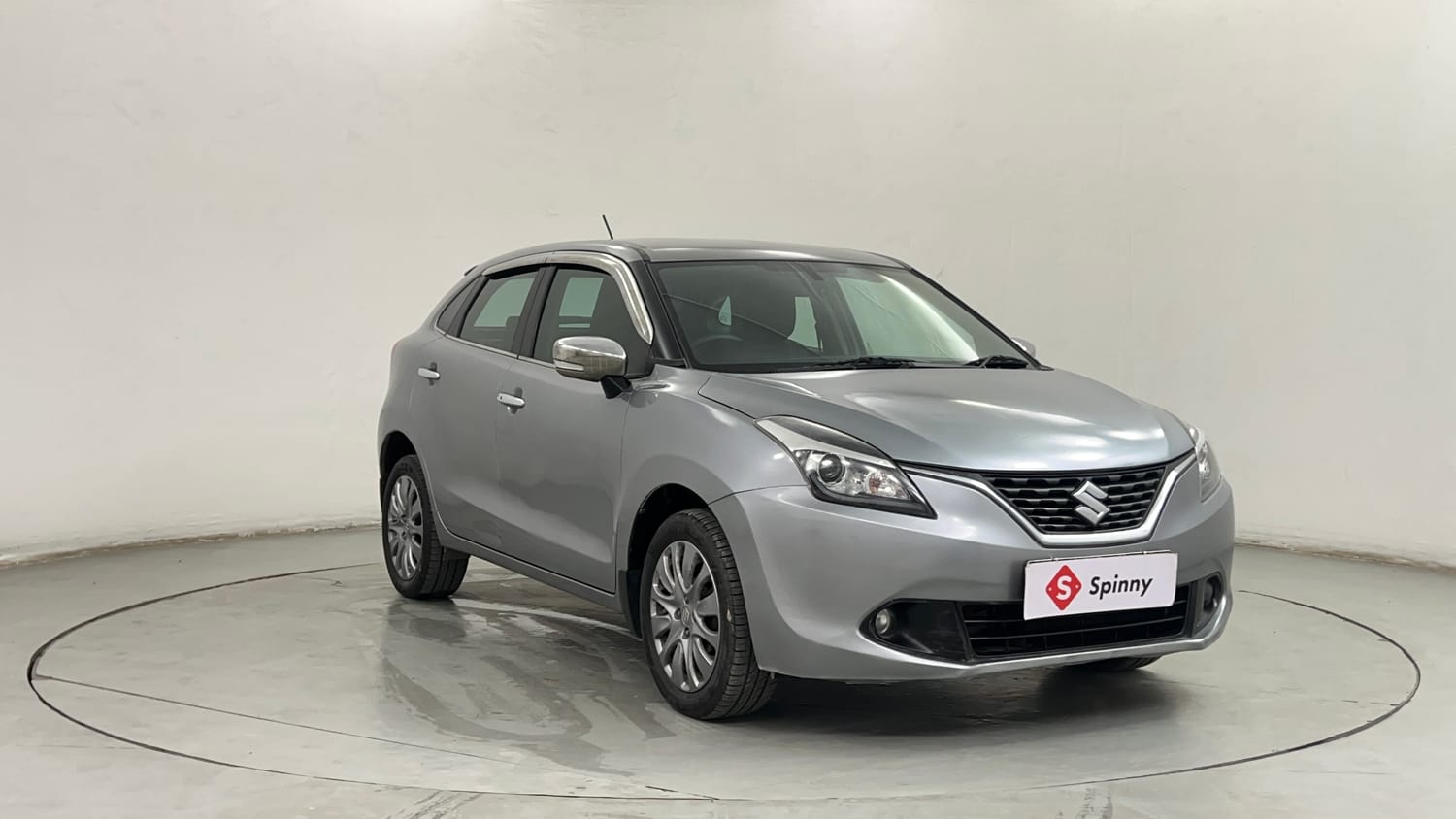 Used 2017 Maruti Suzuki Baleno Alpha 1.2 Petrol Manual exterior RIGHT FRONT CORNER VIEW