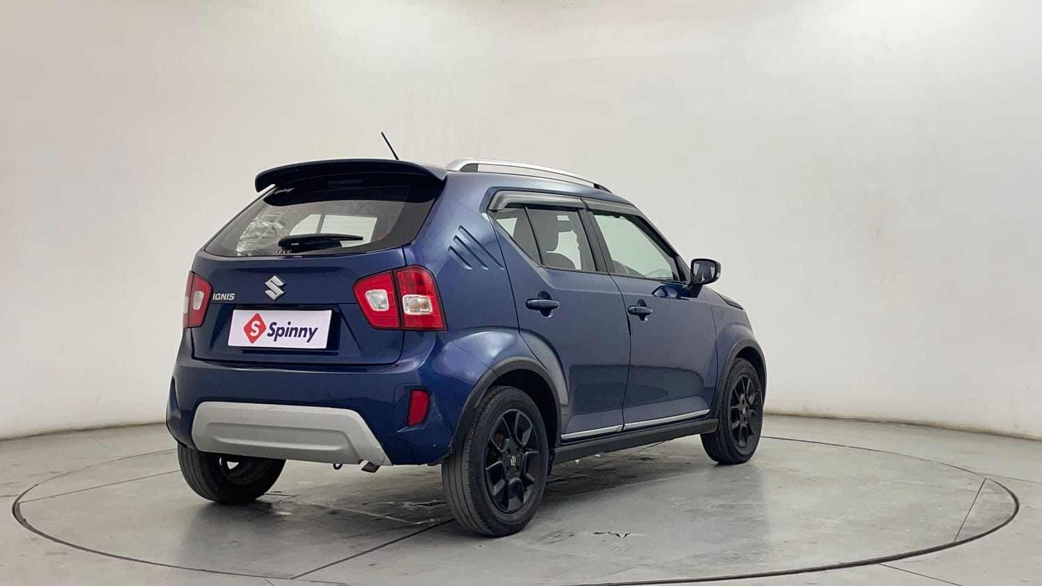 Used 2022 Maruti Suzuki Ignis Alpha 1.2 MT Petrol Manual exterior RIGHT REAR CORNER VIEW