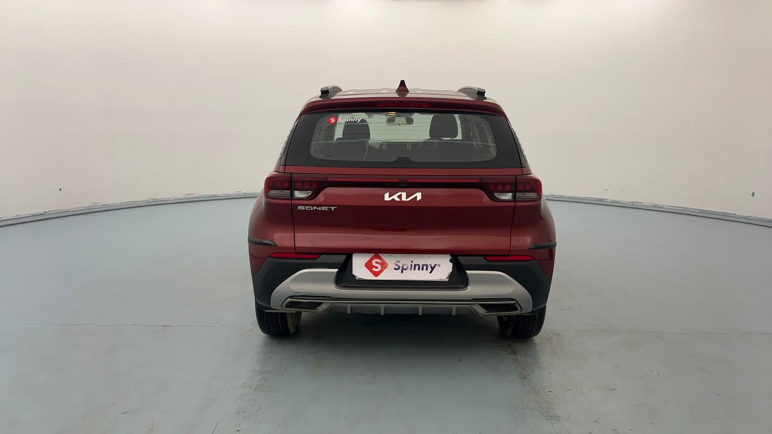 Used 2022 Kia Sonet HTX 1.5 Diesel Manual exterior BACK VIEW
