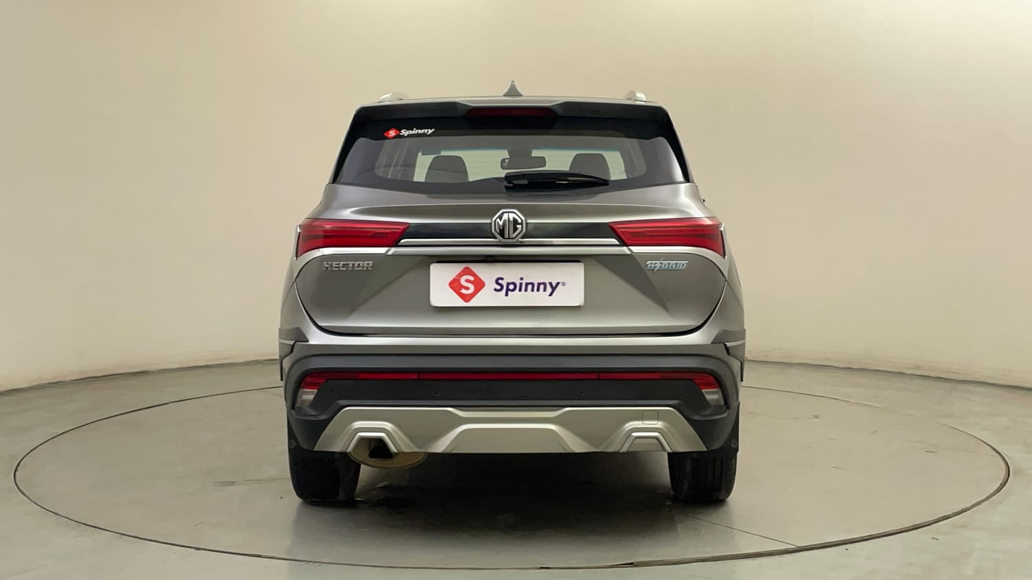 Used 2022 MG Motors Hector Sharp 1.5 Petrol Turbo Hybrid MT Hybrid Manual exterior BACK VIEW