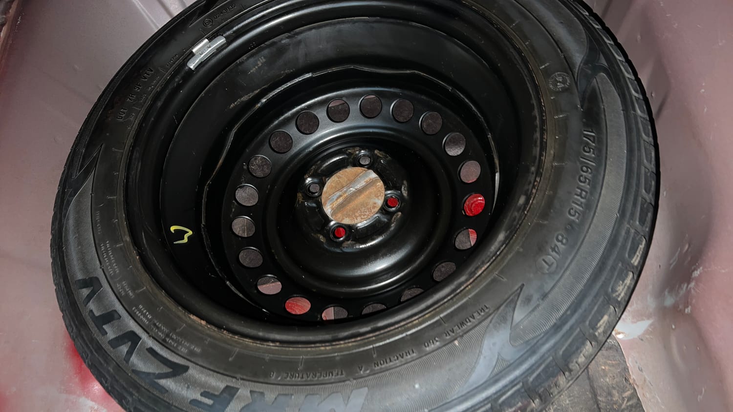 Used 2017 Honda City V Petrol Petrol Manual tyres SPARE TYRE VIEW