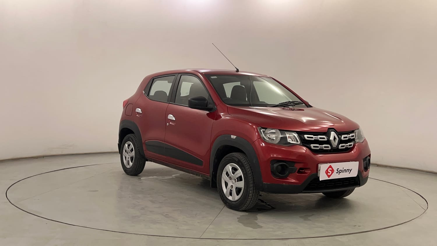 Used 2017 Renault Kwid RXL Petrol Manual exterior RIGHT FRONT CORNER VIEW