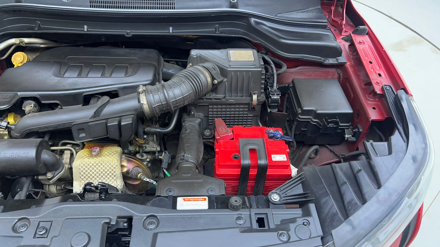 Used 2019 Mahindra XUV 300 1.2 W6 Petrol Manual engine ENGINE LEFT SIDE VIEW
