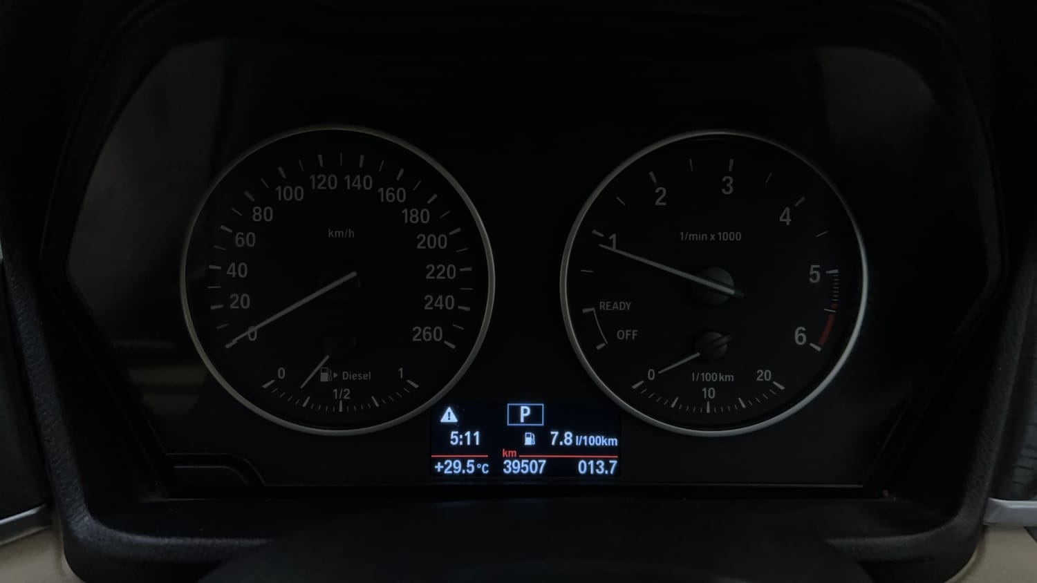Used 2018 BMW X1 sDrive20d xLine Diesel Automatic interior CLUSTERMETER VIEW