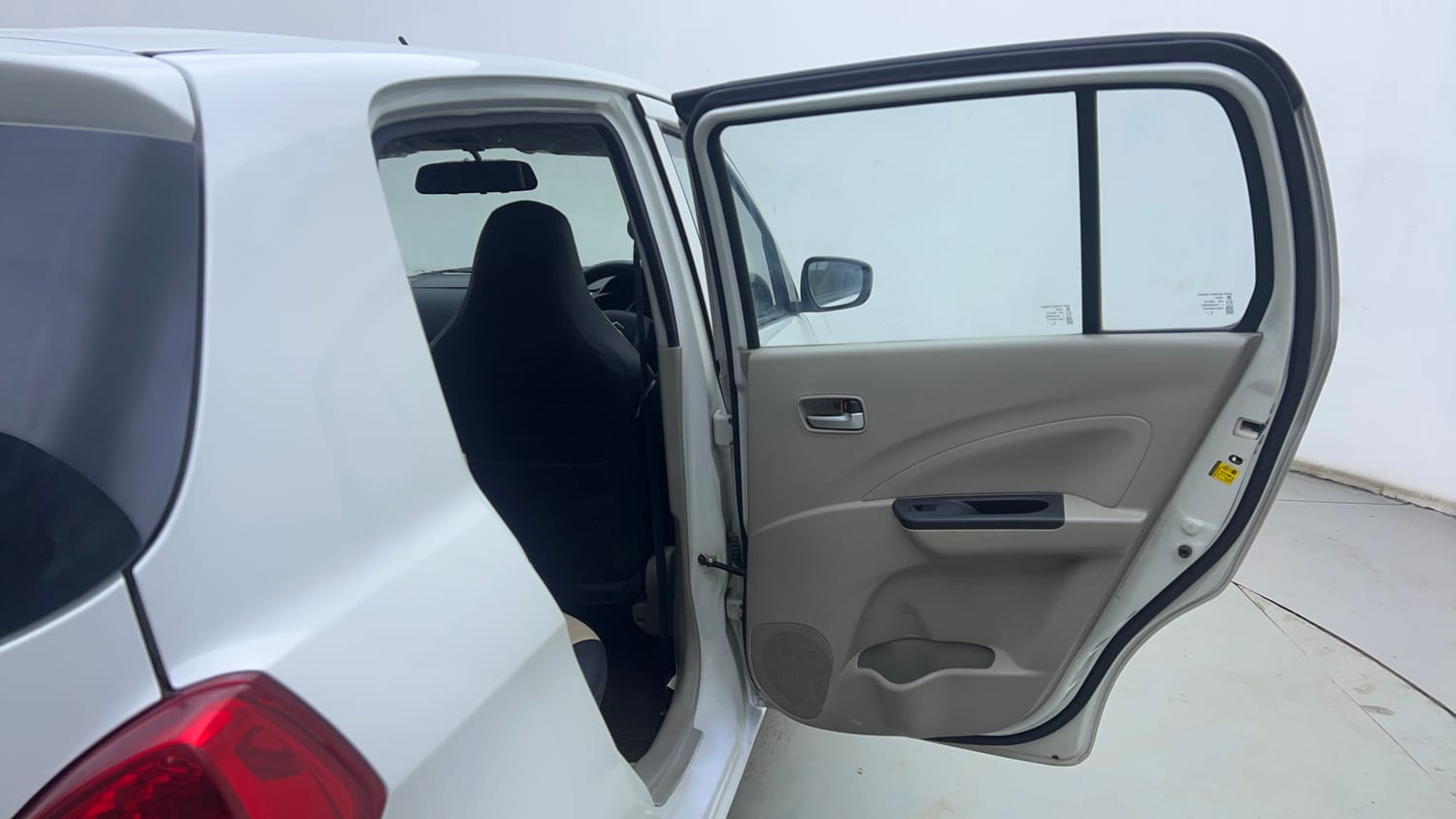 Used 2016 Maruti Suzuki Celerio VXi AMT Petrol Automatic interior RIGHT REAR DOOR OPEN VIEW