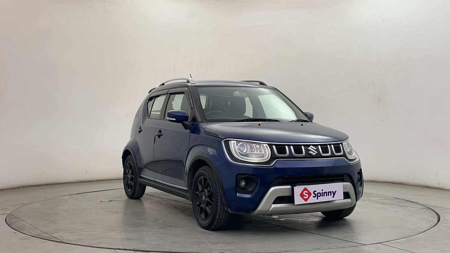 Used 2022 Maruti Suzuki Ignis Alpha 1.2 MT Petrol Manual exterior RIGHT FRONT CORNER VIEW