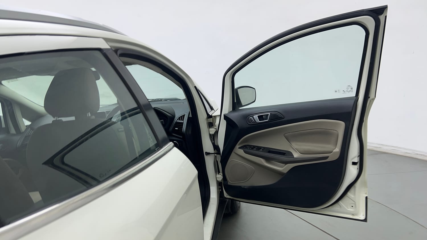 Used 2021 Ford EcoSport Titanium Plus 1.5L Ti-VCT AT Petrol Automatic interior RIGHT FRONT DOOR OPEN VIEW