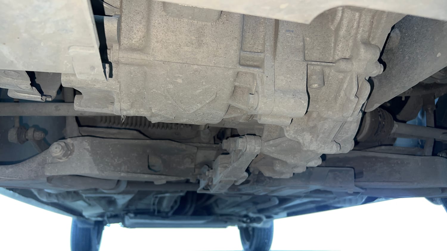 Used 2023 Tata Tiago EV XZ Plus Tech LUX Long Range Electric Automatic extra FRONT LEFT UNDERBODY VIEW