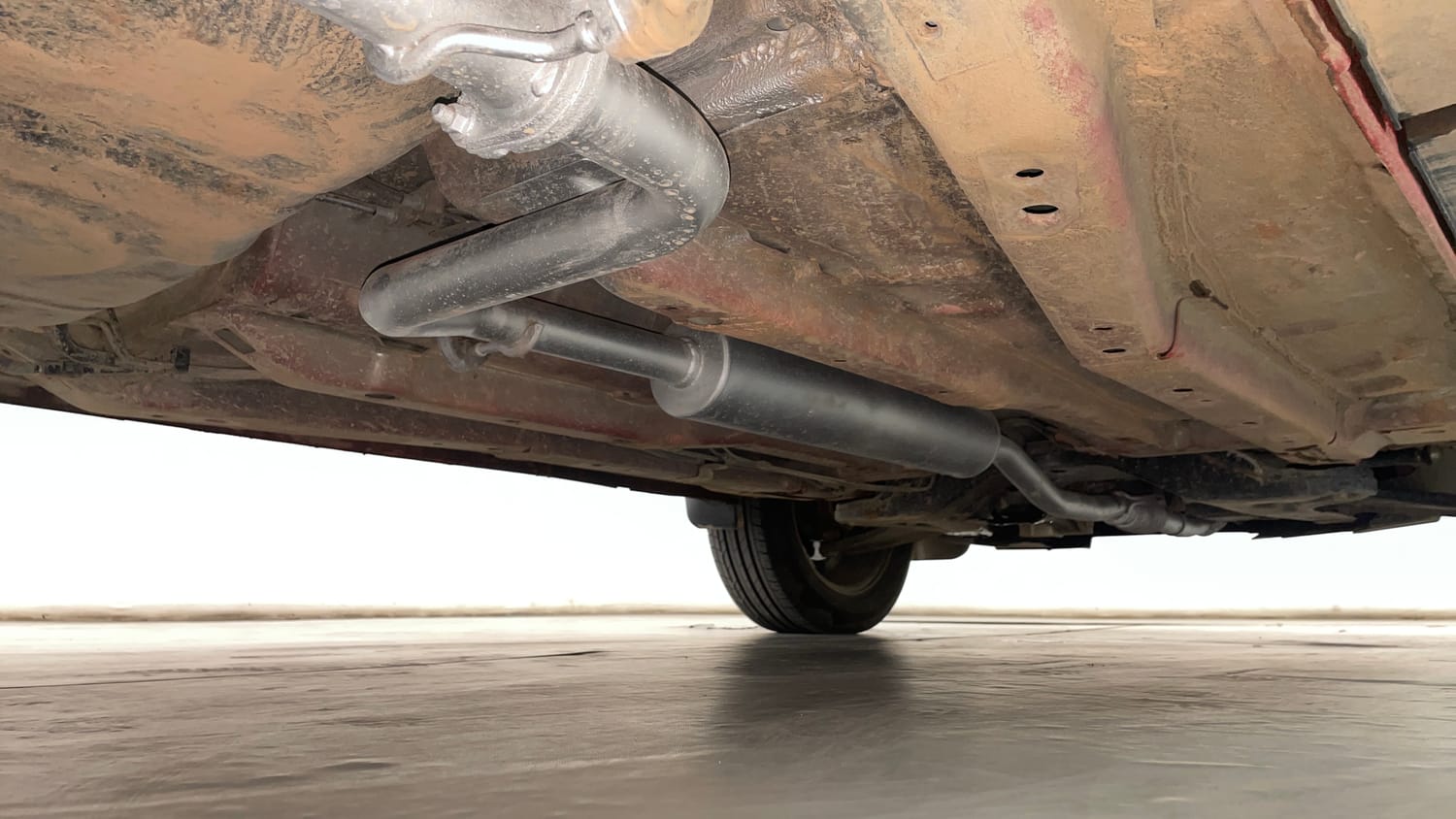 Used 2024 Tata Nexon Creative Plus S 1.2 Revotron Petrol 6AMT Petrol Automatic extra REAR RIGHT UNDERBODY VIEW