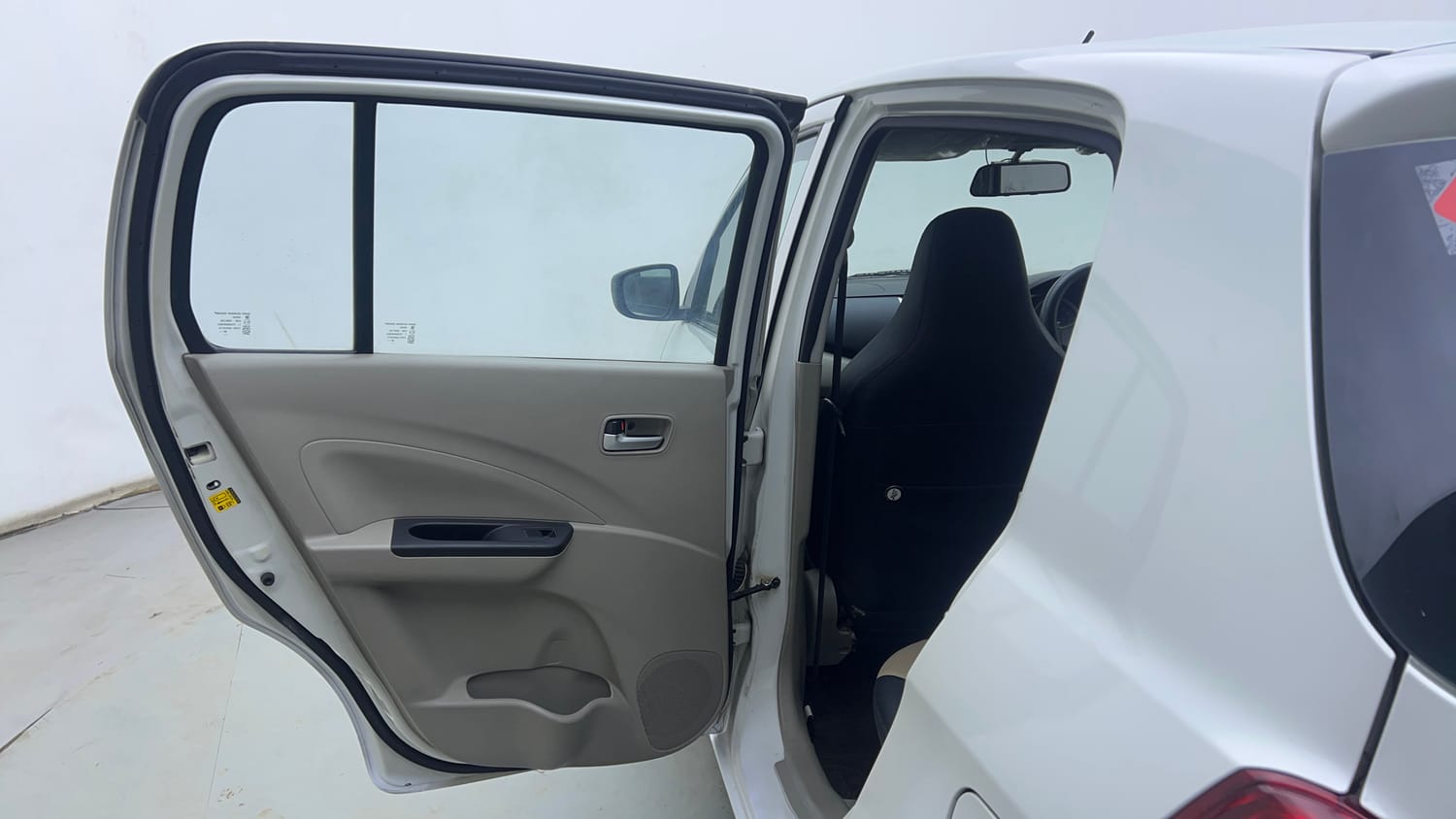 Used 2016 Maruti Suzuki Celerio VXi AMT Petrol Automatic interior LEFT REAR DOOR OPEN VIEW