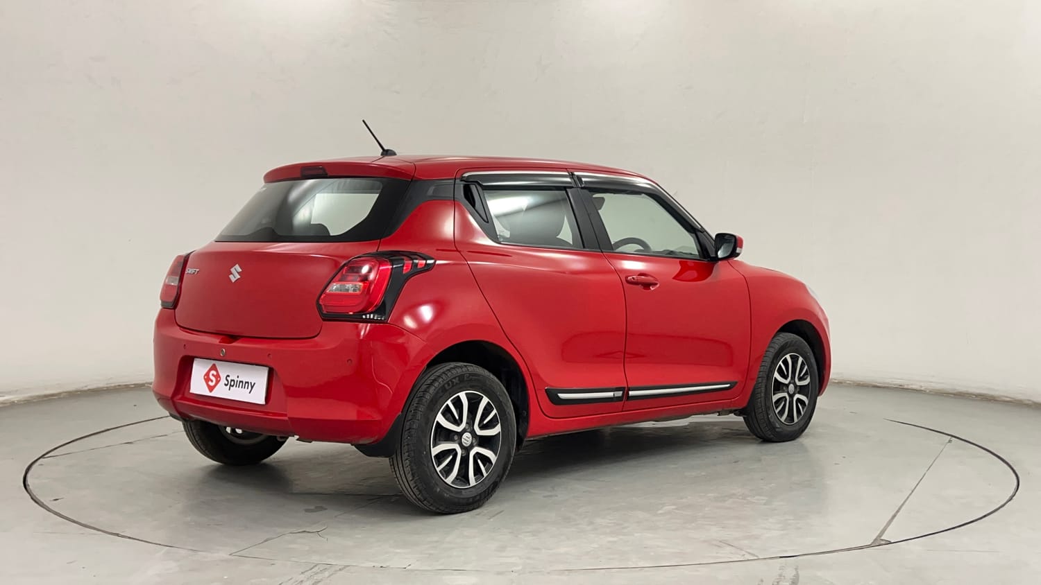 Used 2021 Maruti Suzuki Swift VXi AMT Petrol Automatic exterior RIGHT REAR CORNER VIEW