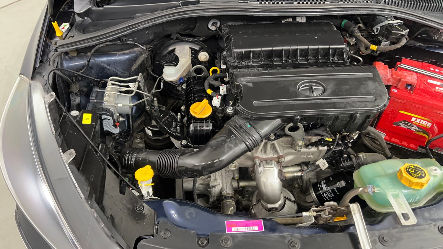 Used 2022 Tata Tigor XZ CNG Cng Manual engine ENGINE RIGHT SIDE VIEW
