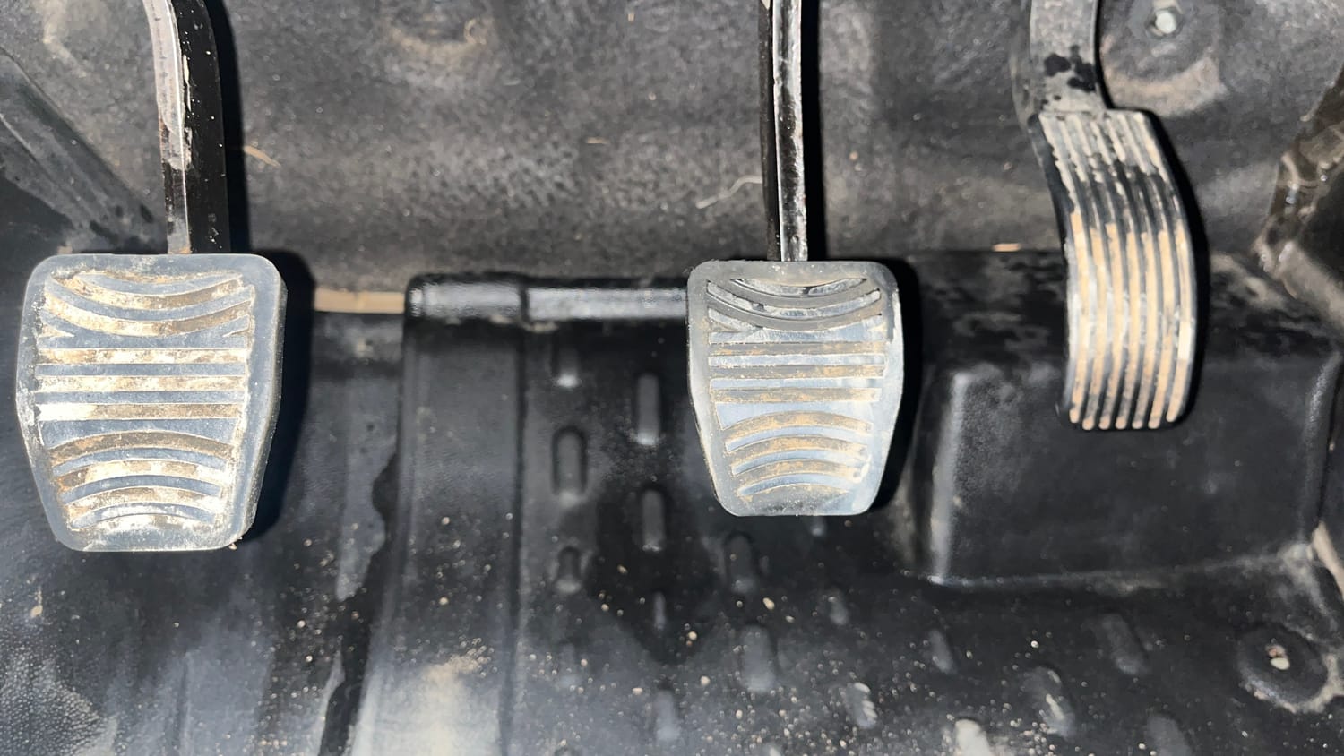 Used 2024 Mahindra Thar LX Hard Top Diesel MT 4WD Diesel Manual interior PEDALS VIEW