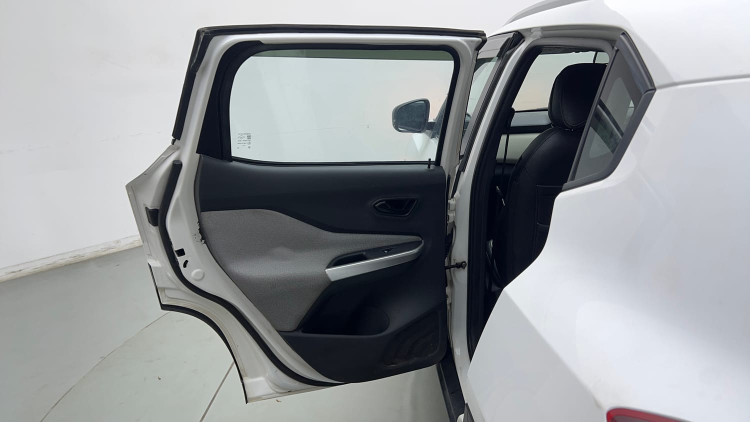 Used 2023 Nissan Magnite XE Petrol Manual interior LEFT REAR DOOR OPEN VIEW