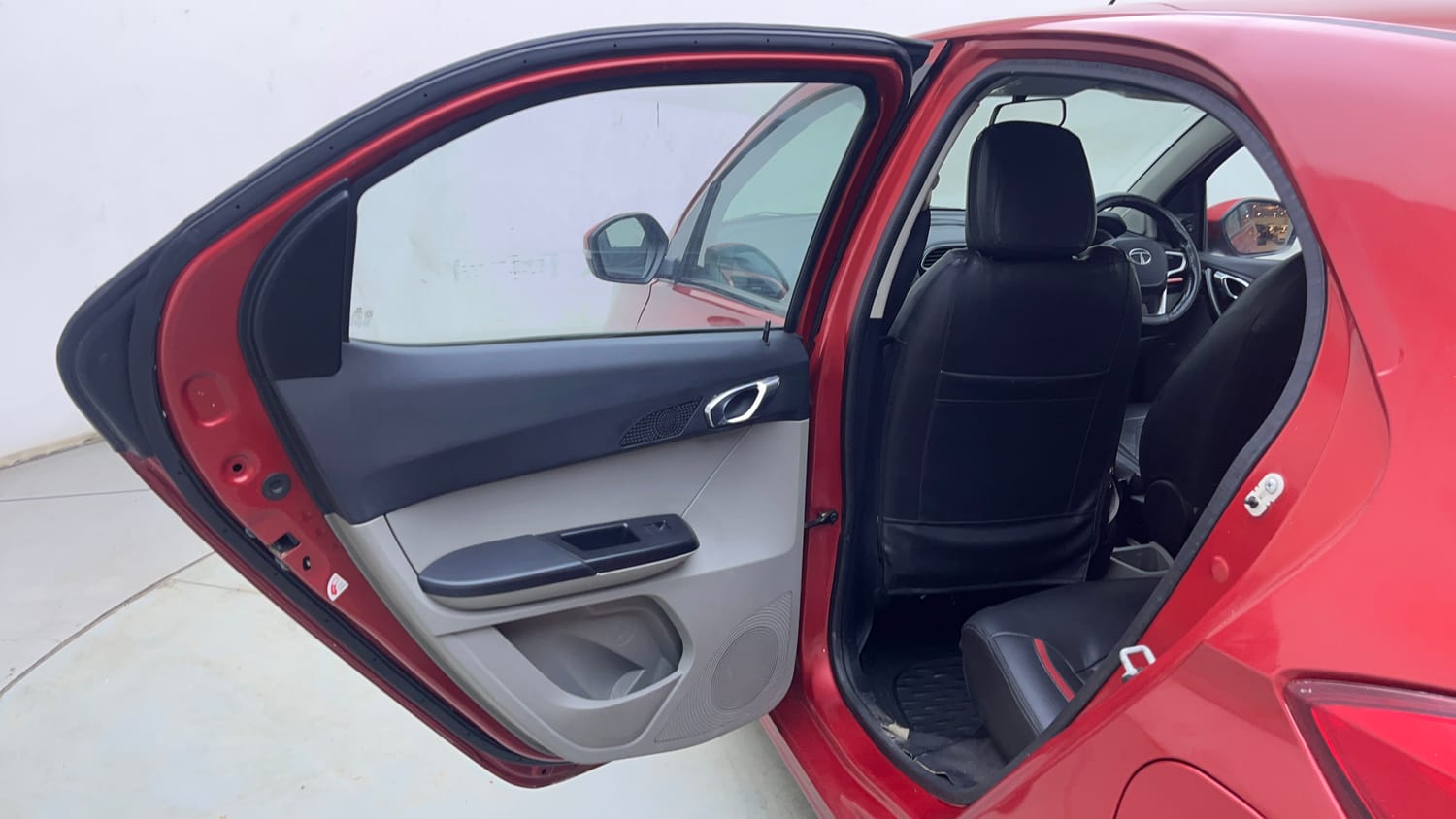 Used 2018 Tata Tiago Revotorq XZ Diesel Manual interior LEFT REAR DOOR OPEN VIEW