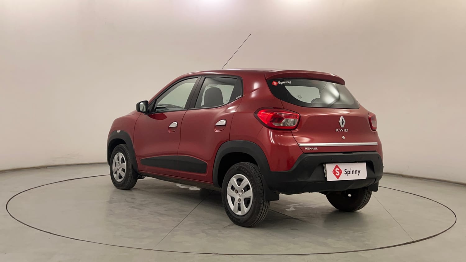 Used 2017 Renault Kwid RXL Petrol Manual exterior LEFT REAR CORNER VIEW