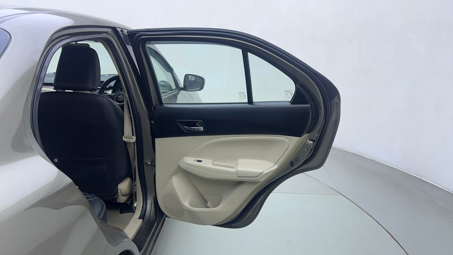 Used 2019 Maruti Suzuki Dzire VXi AMT Petrol Automatic interior RIGHT REAR DOOR OPEN VIEW