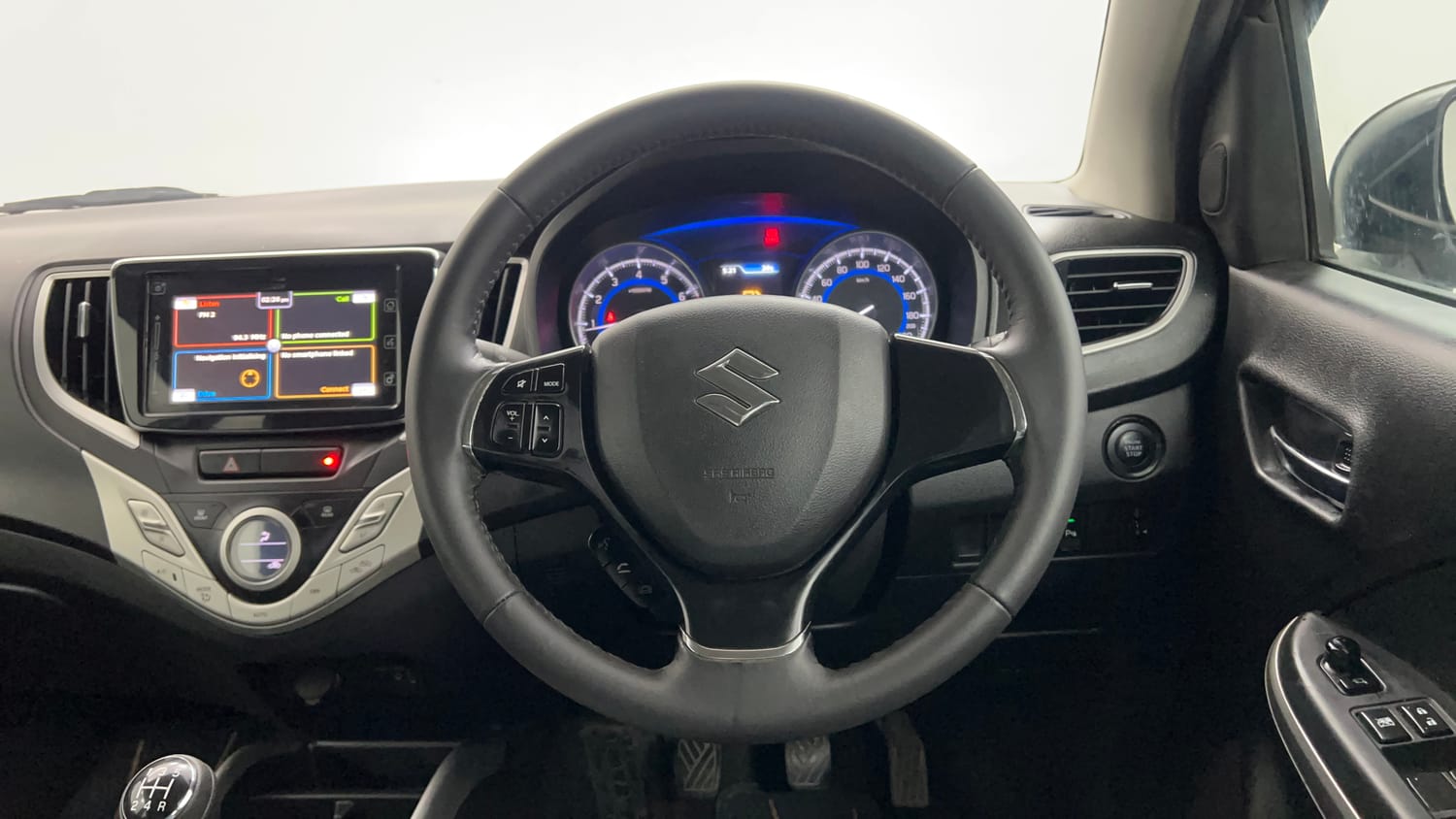 Used 2017 Maruti Suzuki Baleno Alpha 1.2 Petrol Manual interior STEERING VIEW