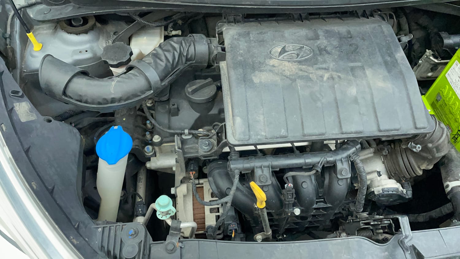 Used 2019 Hyundai Grand i10 Sportz 1.2 Kappa VTVT Petrol Manual engine ENGINE RIGHT SIDE VIEW