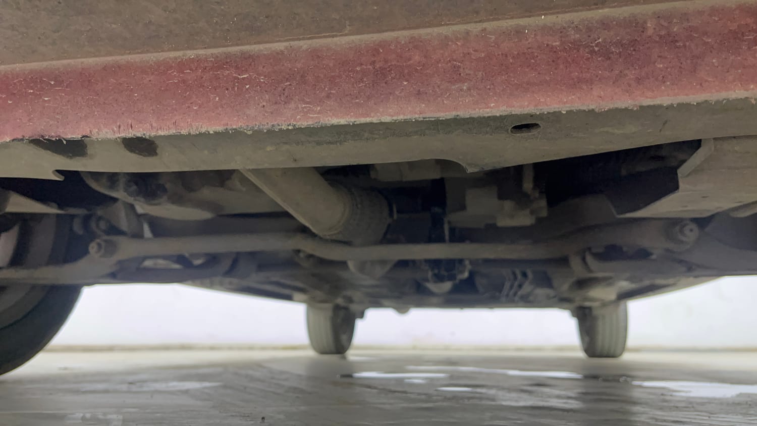 Used 2018 Tata Tiago Revotorq XZ Diesel Manual extra FRONT LEFT UNDERBODY VIEW