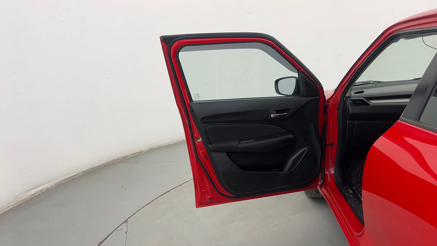 Used 2021 Maruti Suzuki Swift VXi AMT Petrol Automatic interior LEFT FRONT DOOR OPEN VIEW