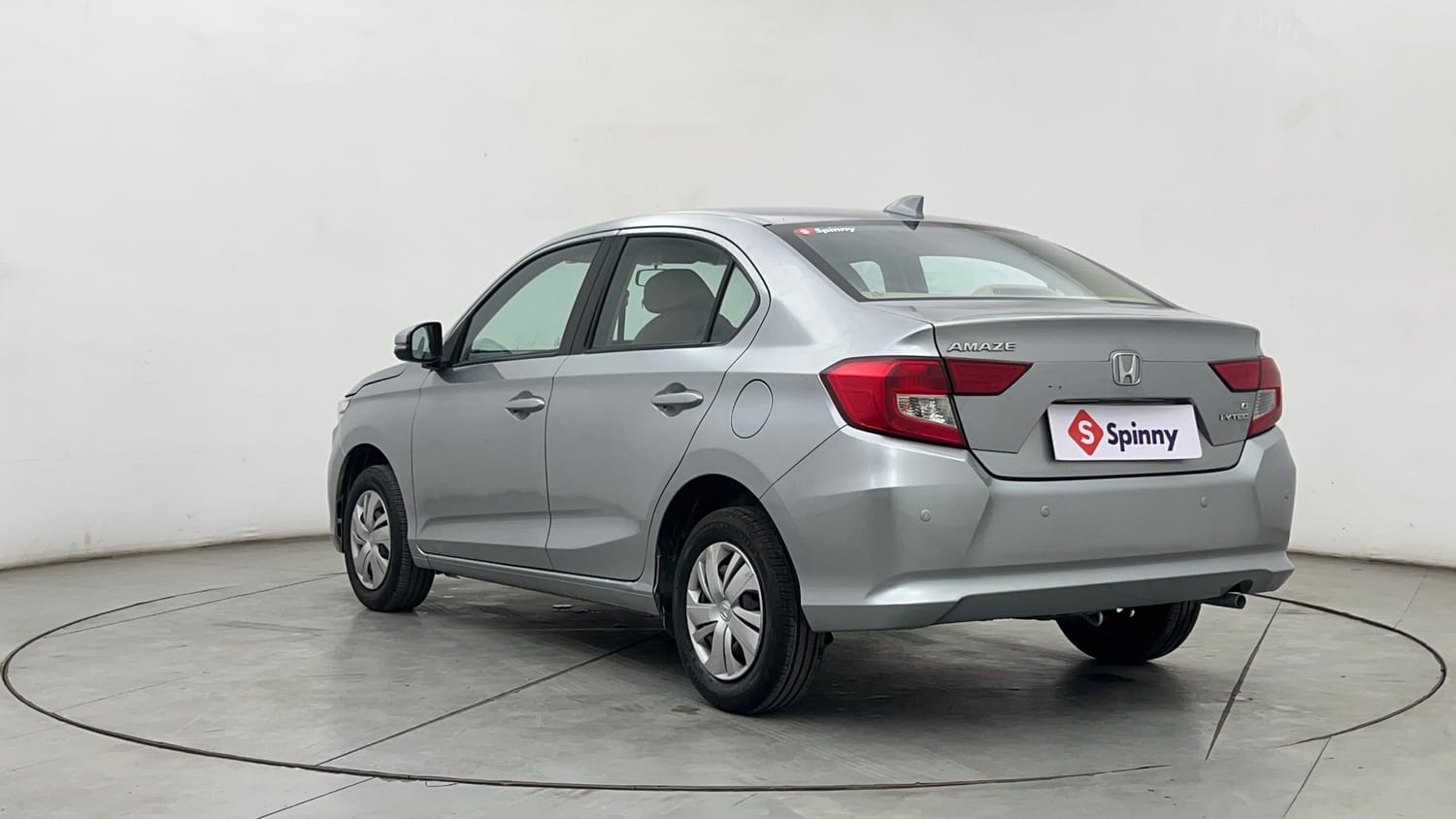Used 2019 Honda Amaze 1.2 S CVT Petrol Petrol Automatic exterior LEFT REAR CORNER VIEW