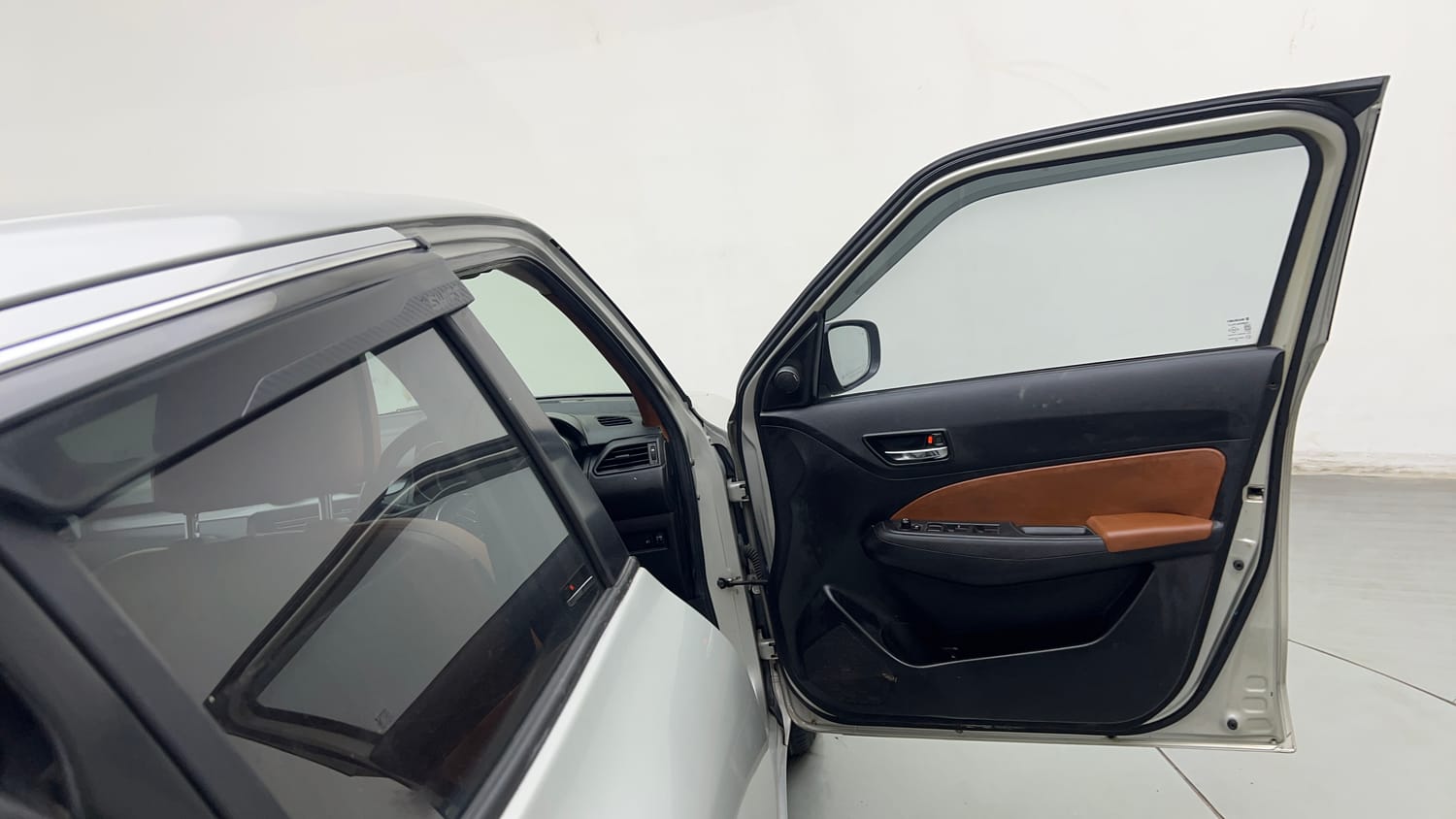 Used 2018 Maruti Suzuki Swift VXi AMT Petrol Automatic interior RIGHT FRONT DOOR OPEN VIEW