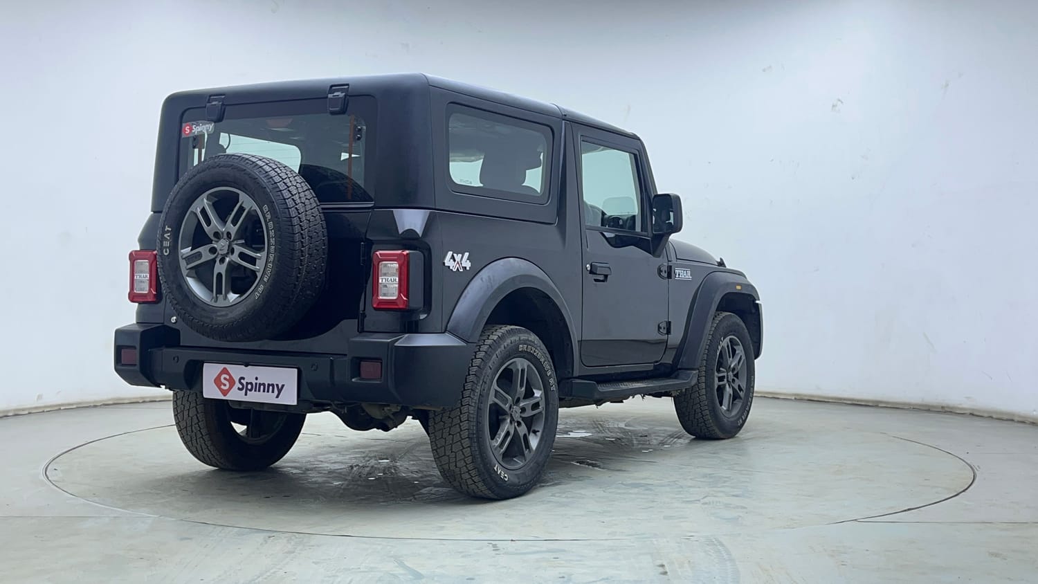 Used 2024 Mahindra Thar LX Hard Top Diesel MT 4WD Diesel Manual exterior RIGHT REAR CORNER VIEW