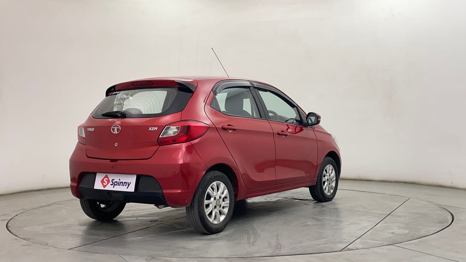 Used 2017 Tata Tiago Revotron XZA Petrol Automatic exterior RIGHT REAR CORNER VIEW