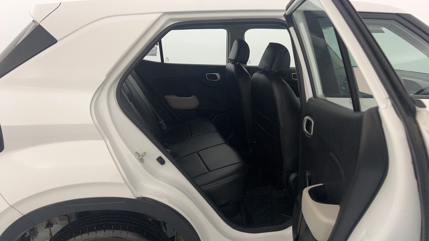 Used 2025 Hyundai Venue E 1.2 Petrol Petrol Manual interior RIGHT SIDE REAR DOOR CABIN VIEW