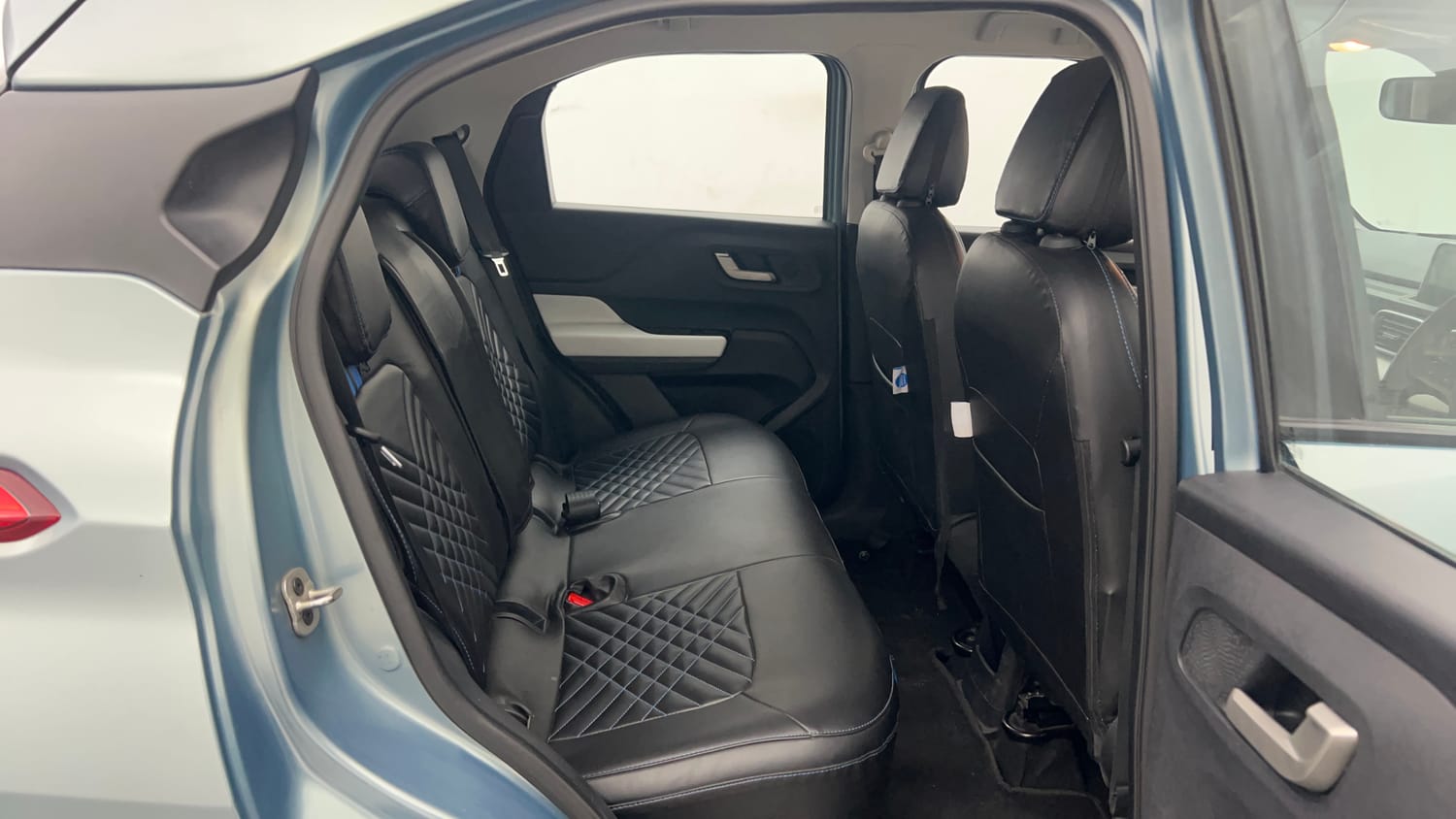 Used 2023 Tata Punch Creative AMT Petrol Automatic interior RIGHT SIDE REAR DOOR CABIN VIEW