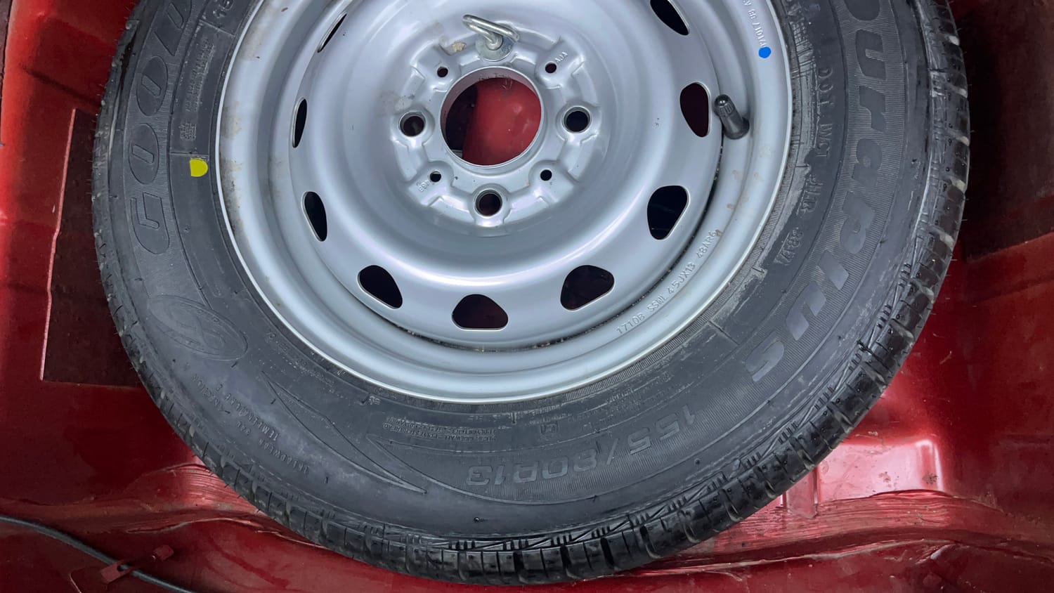Used 2018 Tata Tiago Revotorq XZ Diesel Manual tyres SPARE TYRE VIEW