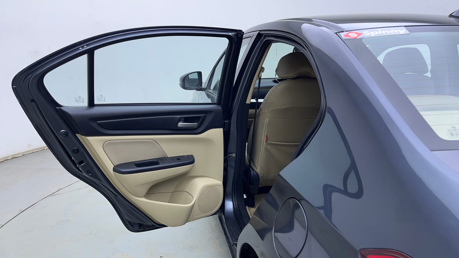 Used 2023 Honda Amaze VX 1.2 Petrol MT Petrol Manual interior LEFT REAR DOOR OPEN VIEW
