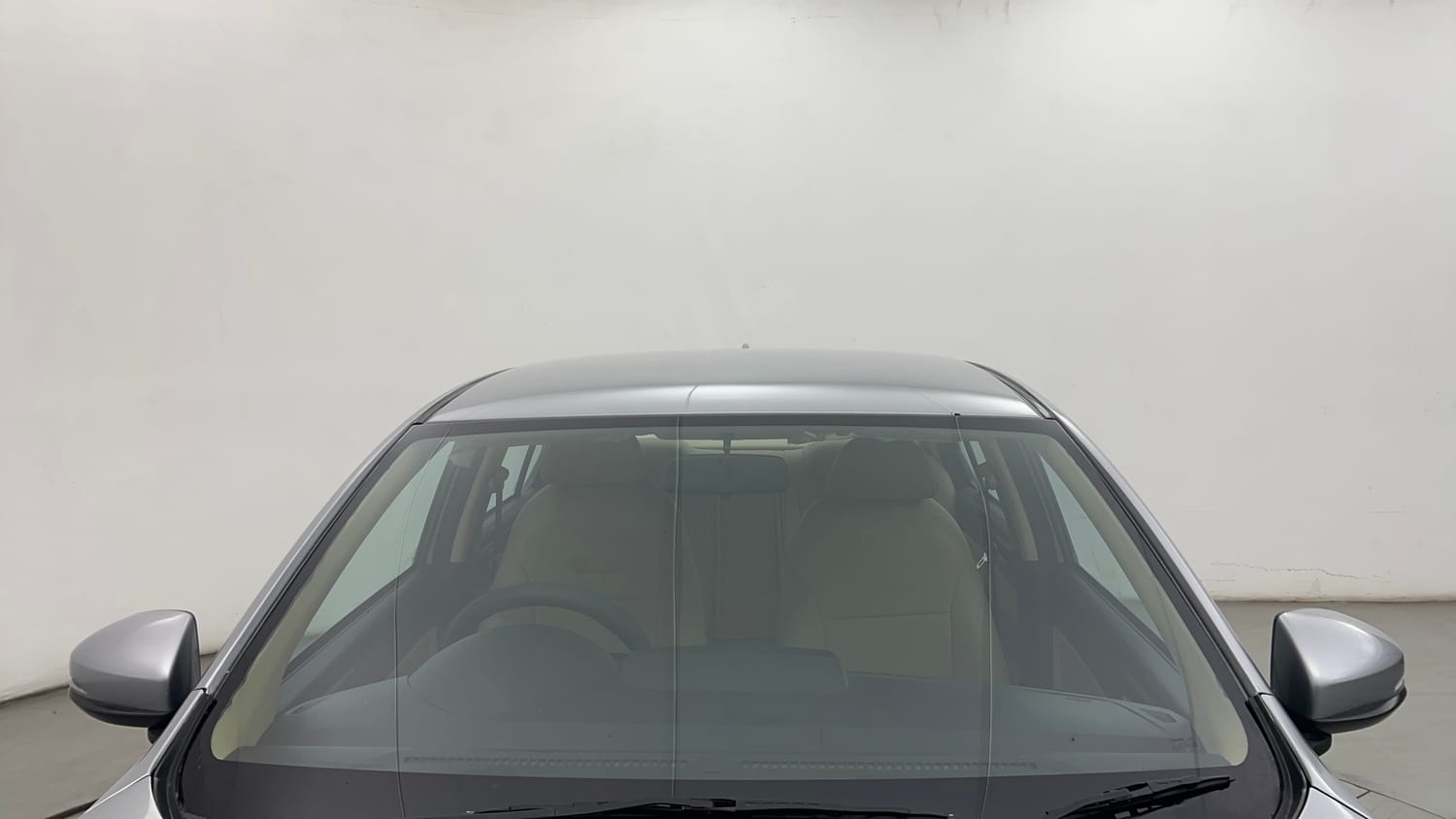 Used 2019 Honda Amaze 1.2 S CVT Petrol Petrol Automatic exterior FRONT WINDSHIELD VIEW