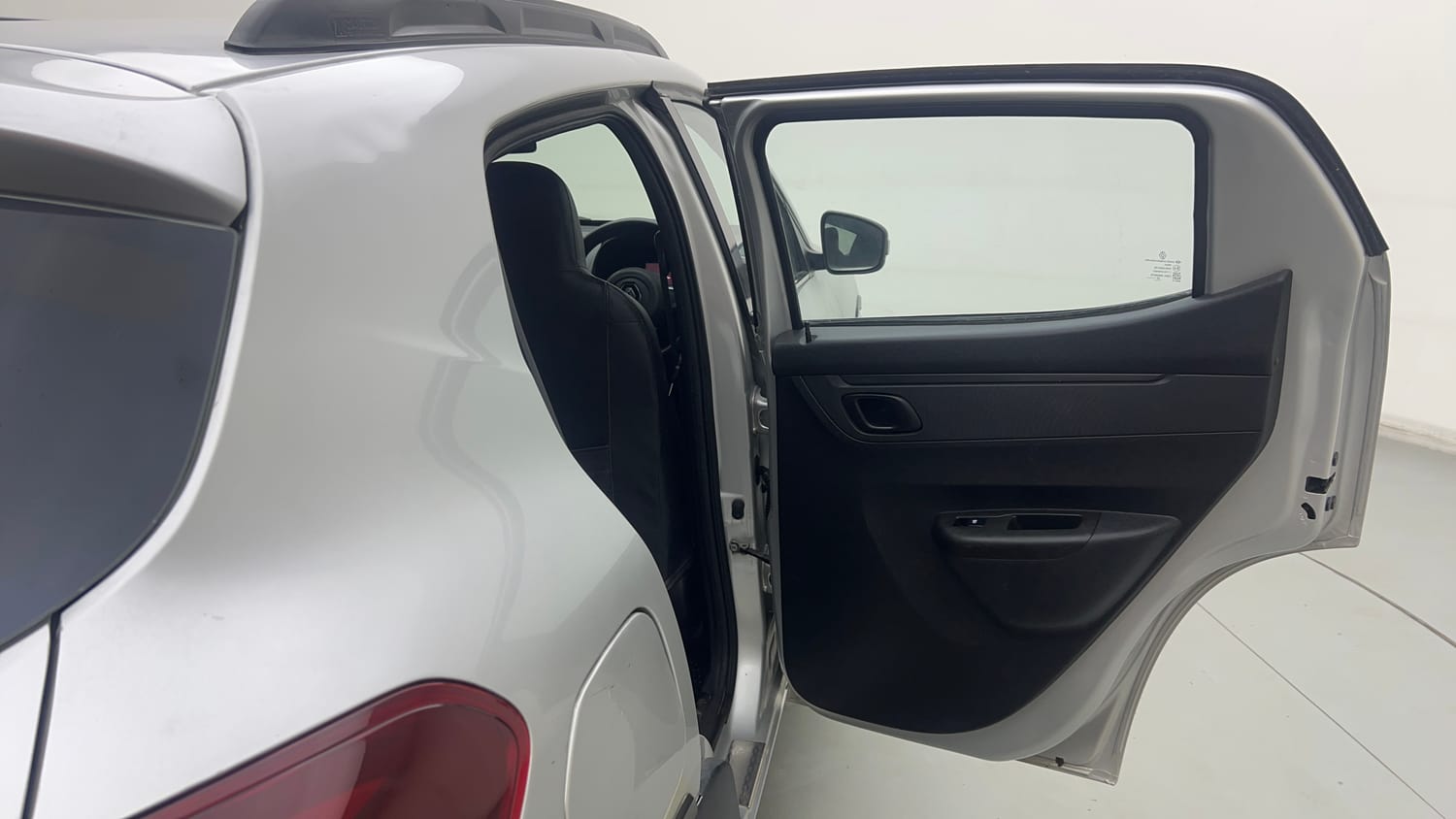 Used 2020 Renault Kwid RXT 1.0 AMT Opt Petrol Automatic interior RIGHT REAR DOOR OPEN VIEW
