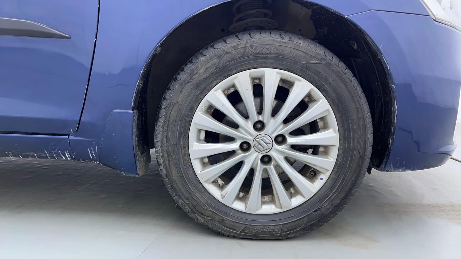 Used 2018 Maruti Suzuki Ciaz Zeta 1.4 MT Petrol Manual tyres RIGHT FRONT TYRE RIM VIEW
